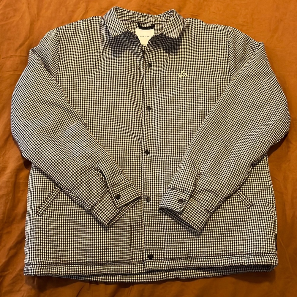 I love ugly houndstooth jacket
